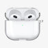 ACS05481 - Apple AirPods Pro 2 Case Ultra Hybrid in crystal clear showing the front